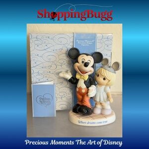 Precious Moments Disney Mickey Mouse Where Dreams Come True 790010 (SB1506)